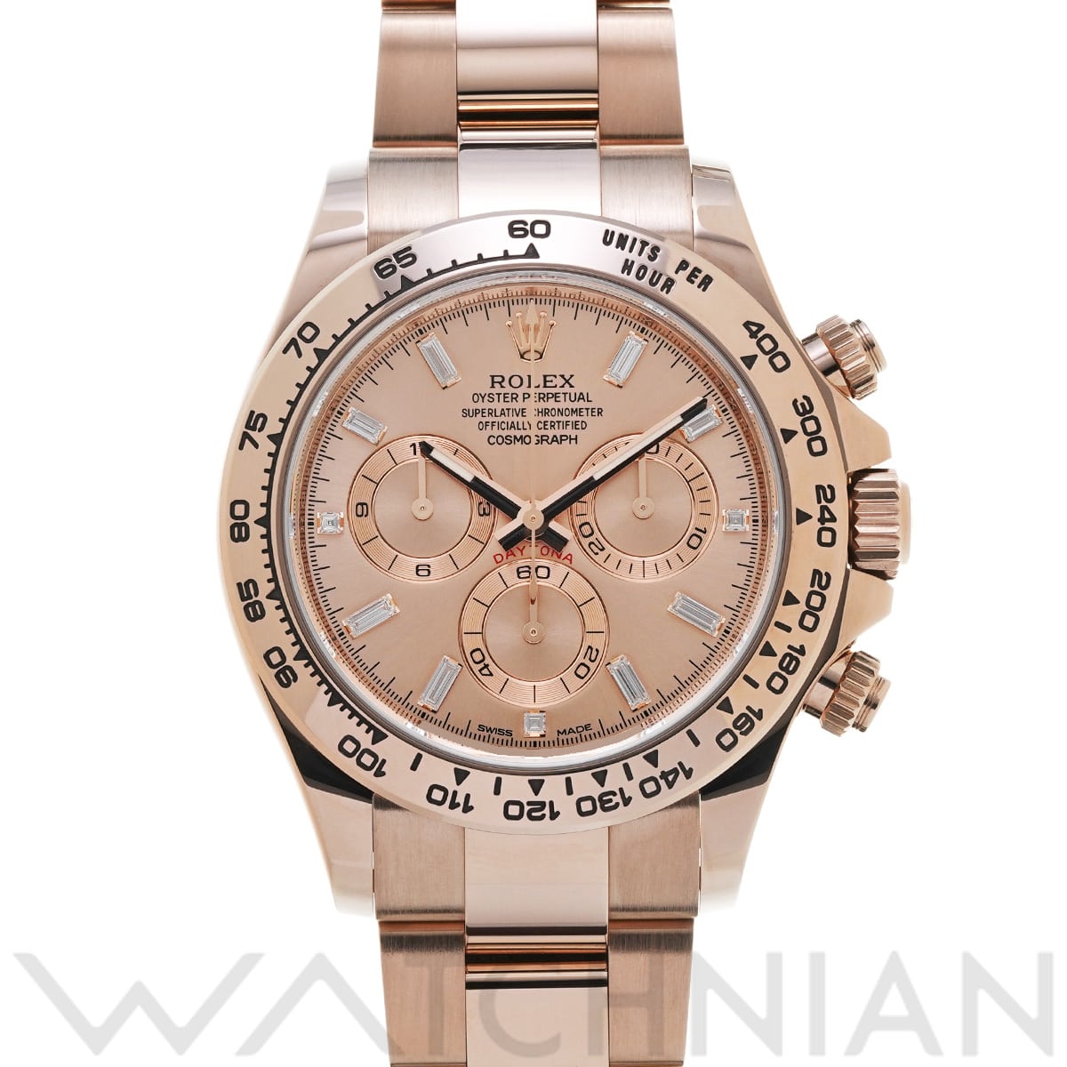 ロレックス コスモグラフ デイトナ 116505A ロゼカラー/ダイヤモンド メンズ 時計 【中古】【wristwatch】