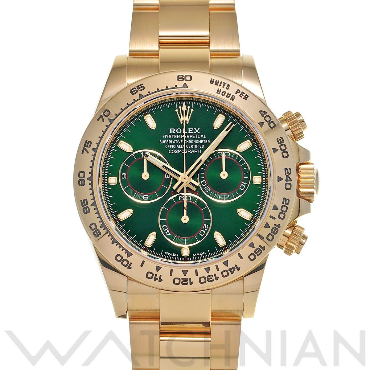 ロレックス コスモグラフ デイトナ 116508 ブライトグリーン メンズ 時計 【中古】【wristwatch】