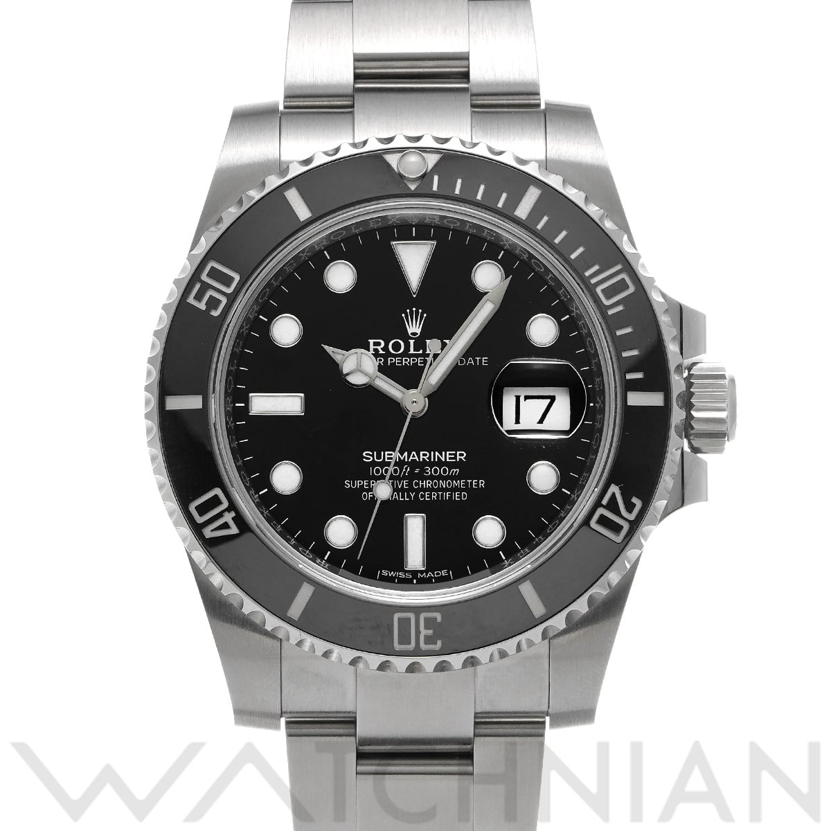 ロレックス サブマリーナ デイト 116610LN ブラック メンズ 時計 【中古】【wristwatch】