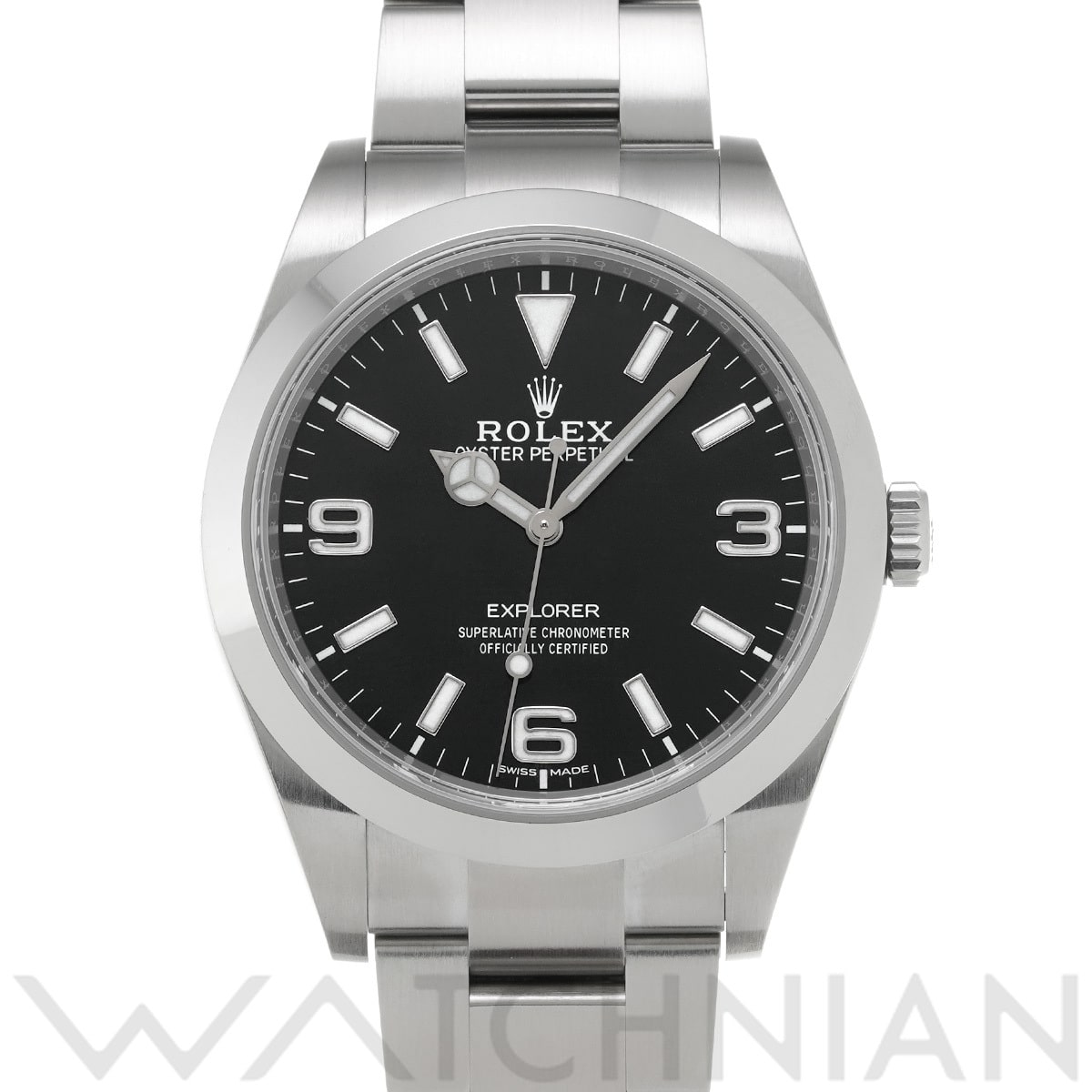 ロレックス エクスプローラー 214270 ブラック メンズ 時計 【中古】【wristwatch】