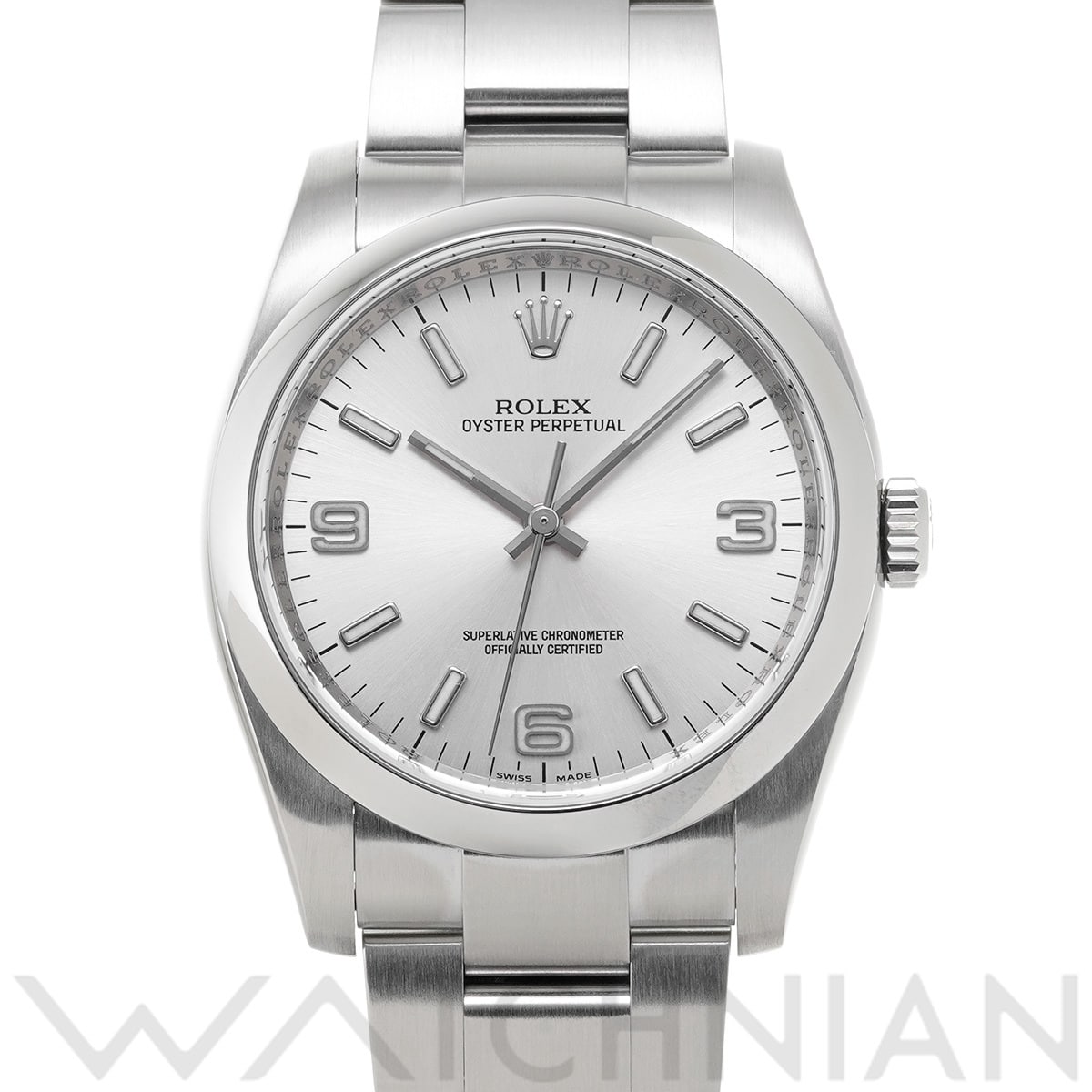 ロレックス オイスターパーペチュアル 36 116000 シルバー メンズ 時計 【中古】【wristwatch】