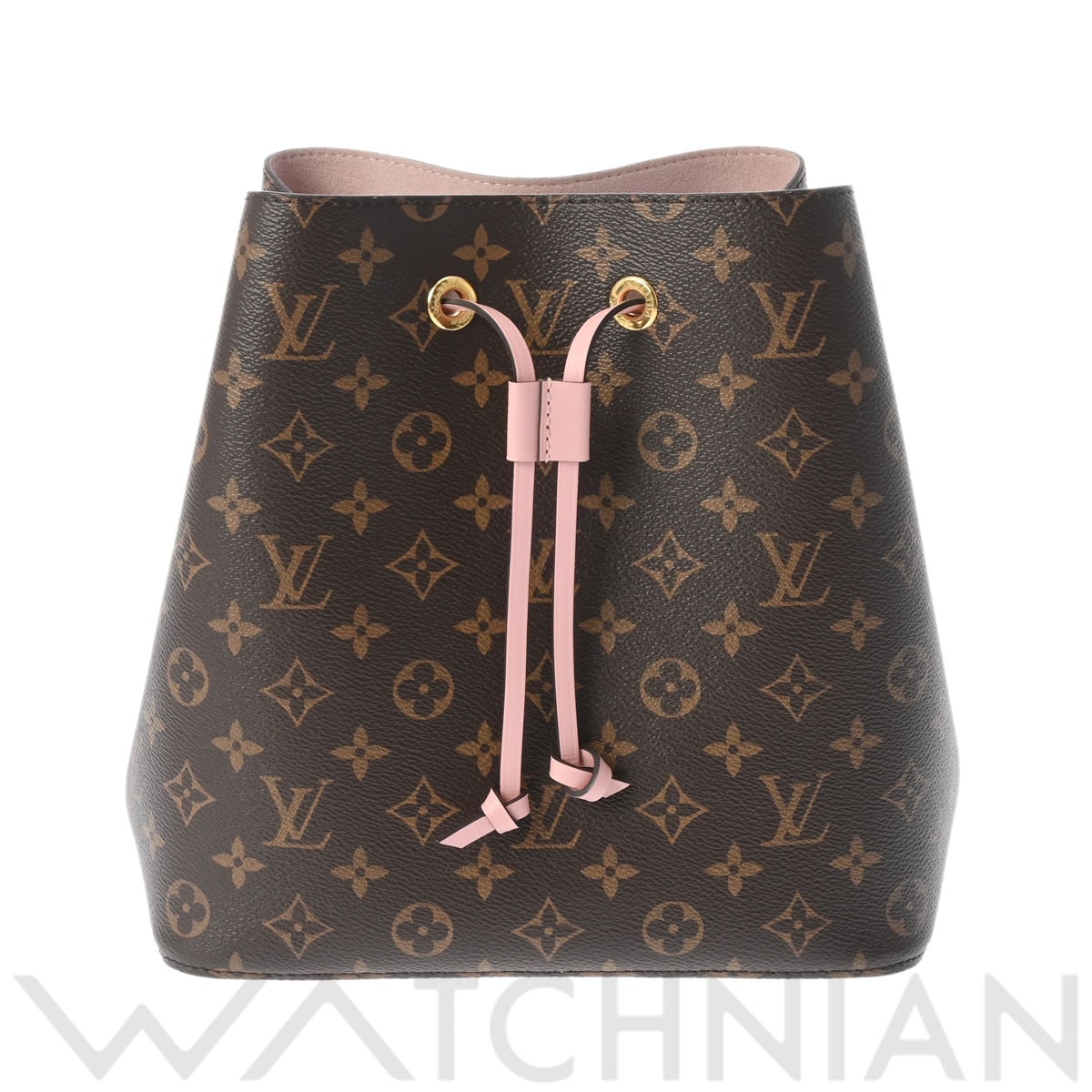 ルイ ヴィトン モノグラム ネオノエ ブラウン/ローズプードル M44022 モノグラムキャンバス レディース バッグ 【中古】【bag】