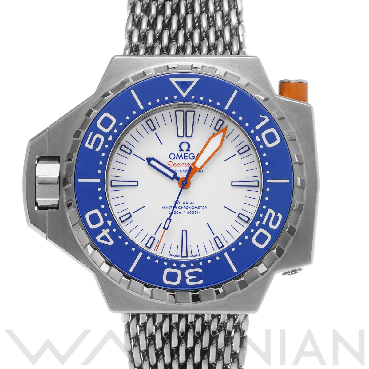 オメガ シーマスター プロプロフ 1200 コーアクシャル マスタークロノメーター 227.90.55.21.04.001 ホワイト メンズ 時計 【中古】【wristwatch】