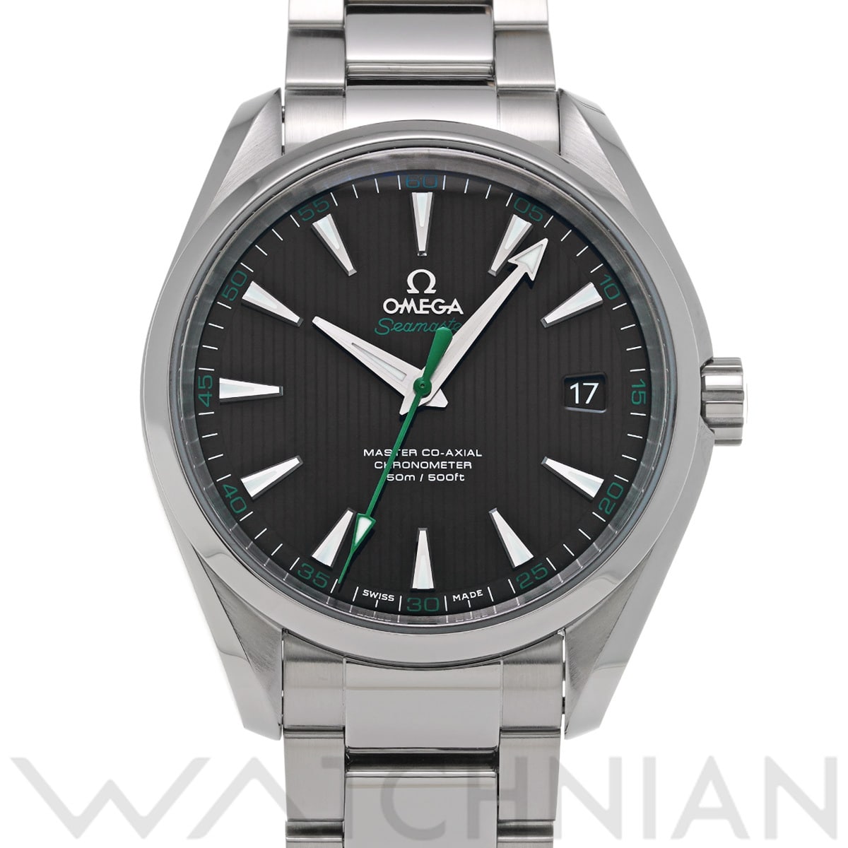 オメガ シーマスター アクアテラ マスターコーアクシャル ゴルフ 231.10.42.21.01.004 ブラック メンズ 時計 【中古】【wristwatch】