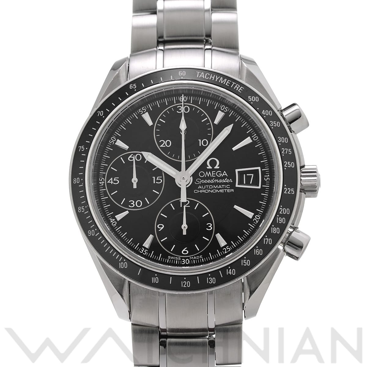 オメガ スピードマスター デイト 3210.50 ブラック メンズ 時計 【中古】【wristwatch】