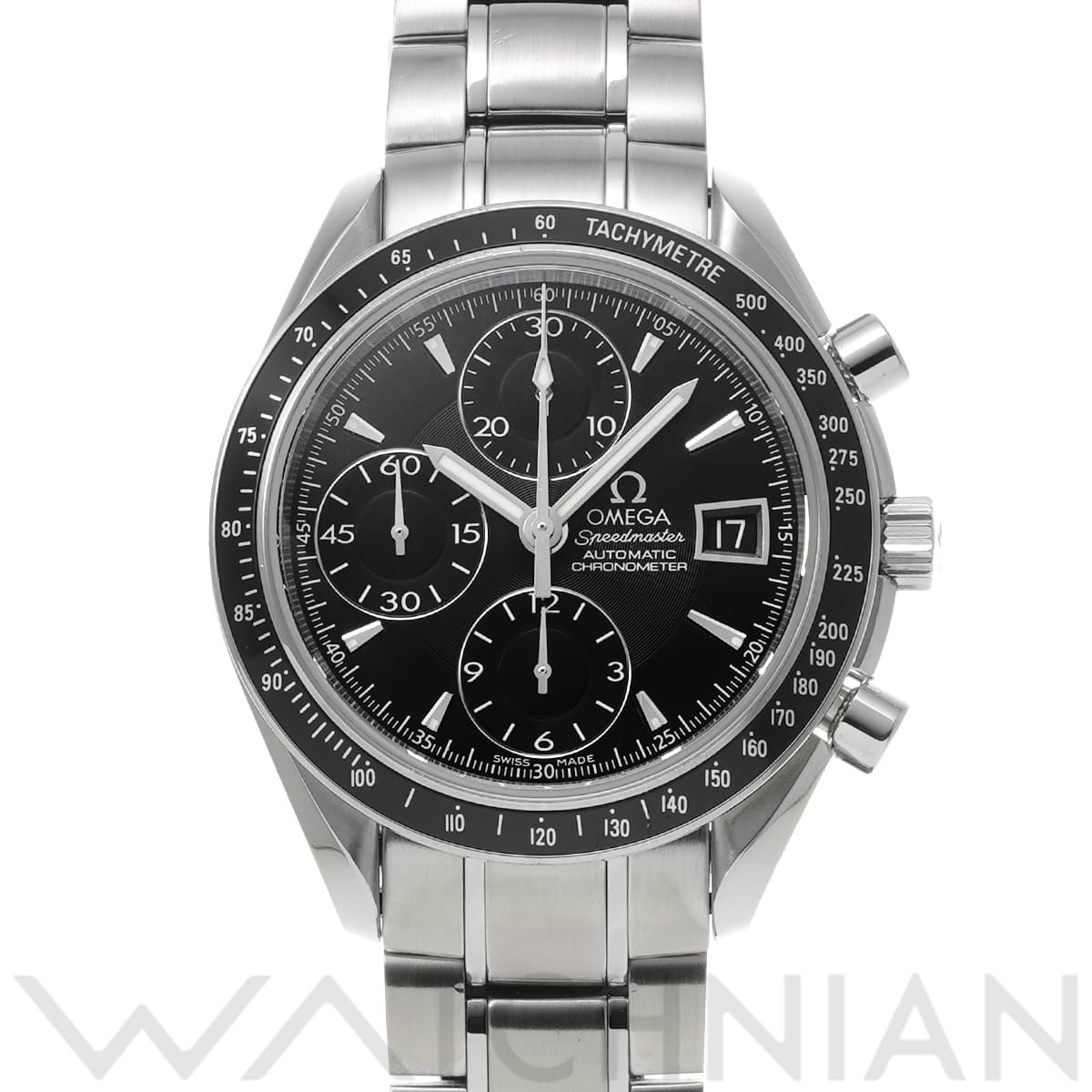 オメガ スピードマスター デイト 3210.50 ブラック メンズ 時計 【中古】【wristwatch】