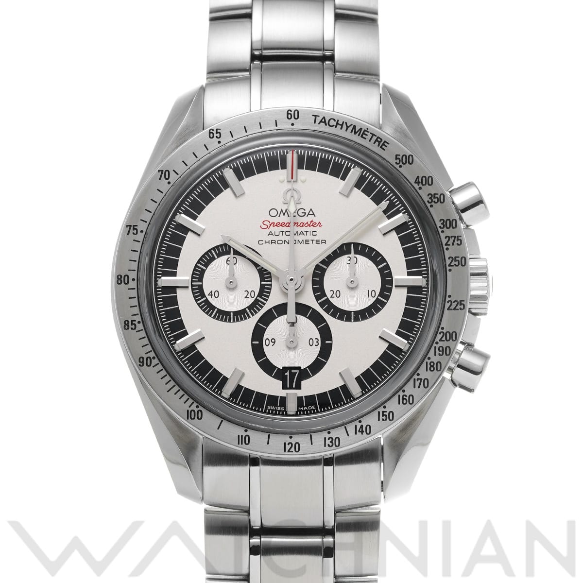 オメガ スピードマスター レジェンド ミハエル・シューマッハ 2005 3506.31 ホワイト/ブラック メンズ 時計 【中古】【wristwatch】