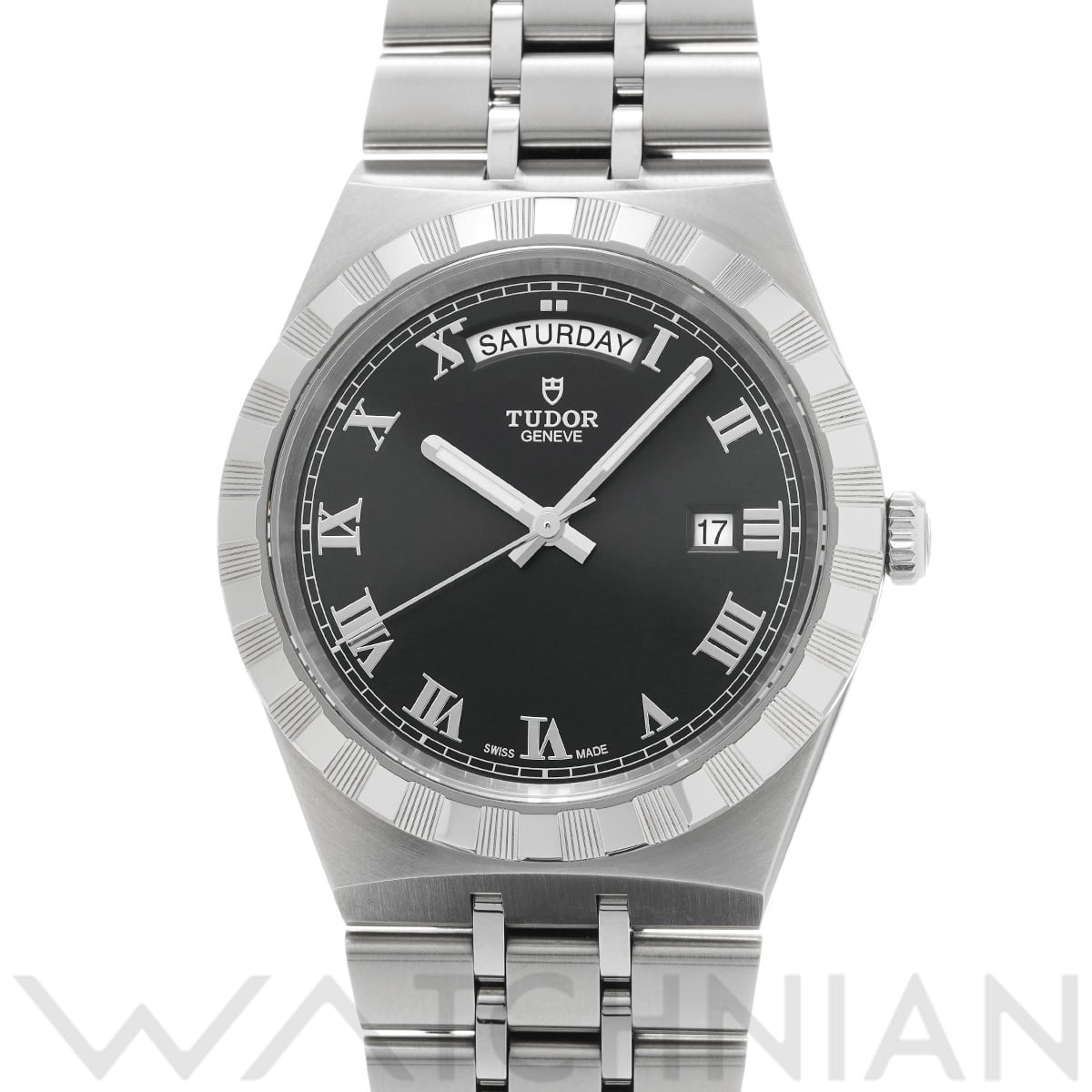 チューダー / チュードル ロイヤル 28600 ブラック メンズ 時計 【中古】【wristwatch】