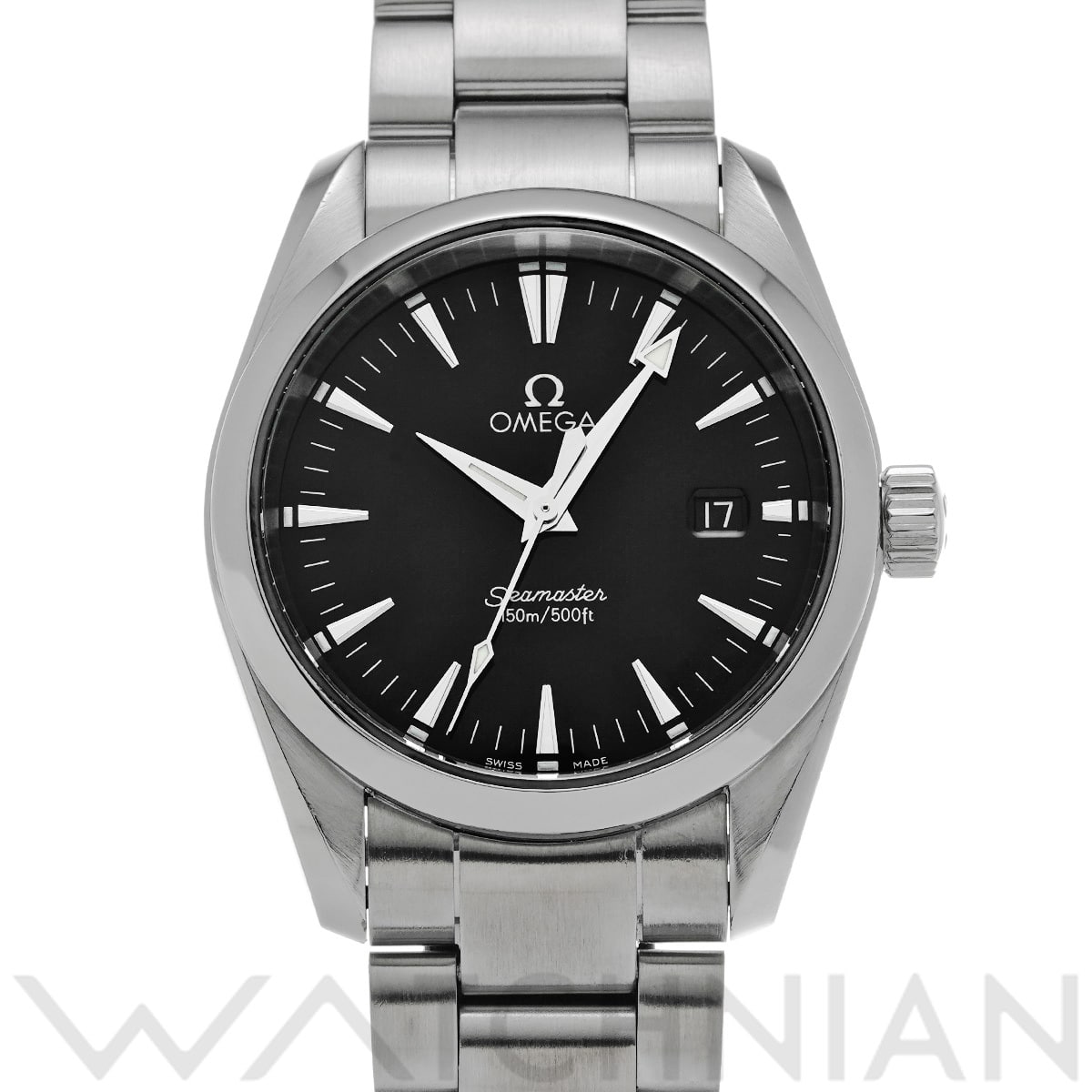 オメガ シーマスター アクアテラ マスター コーアクシャル 2518.50 ブラック メンズ 時計 【中古】【wristwatch】