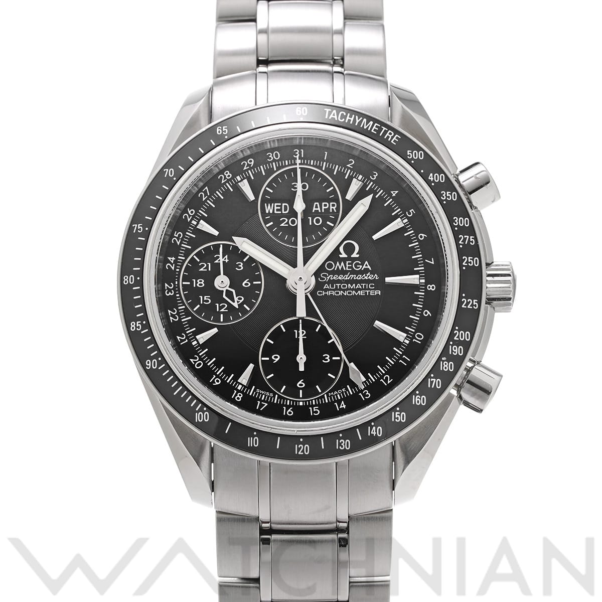 オメガ スピードマスター トリプルカレンダー 3220.50 ブラック メンズ 時計 【中古】【wristwatch】