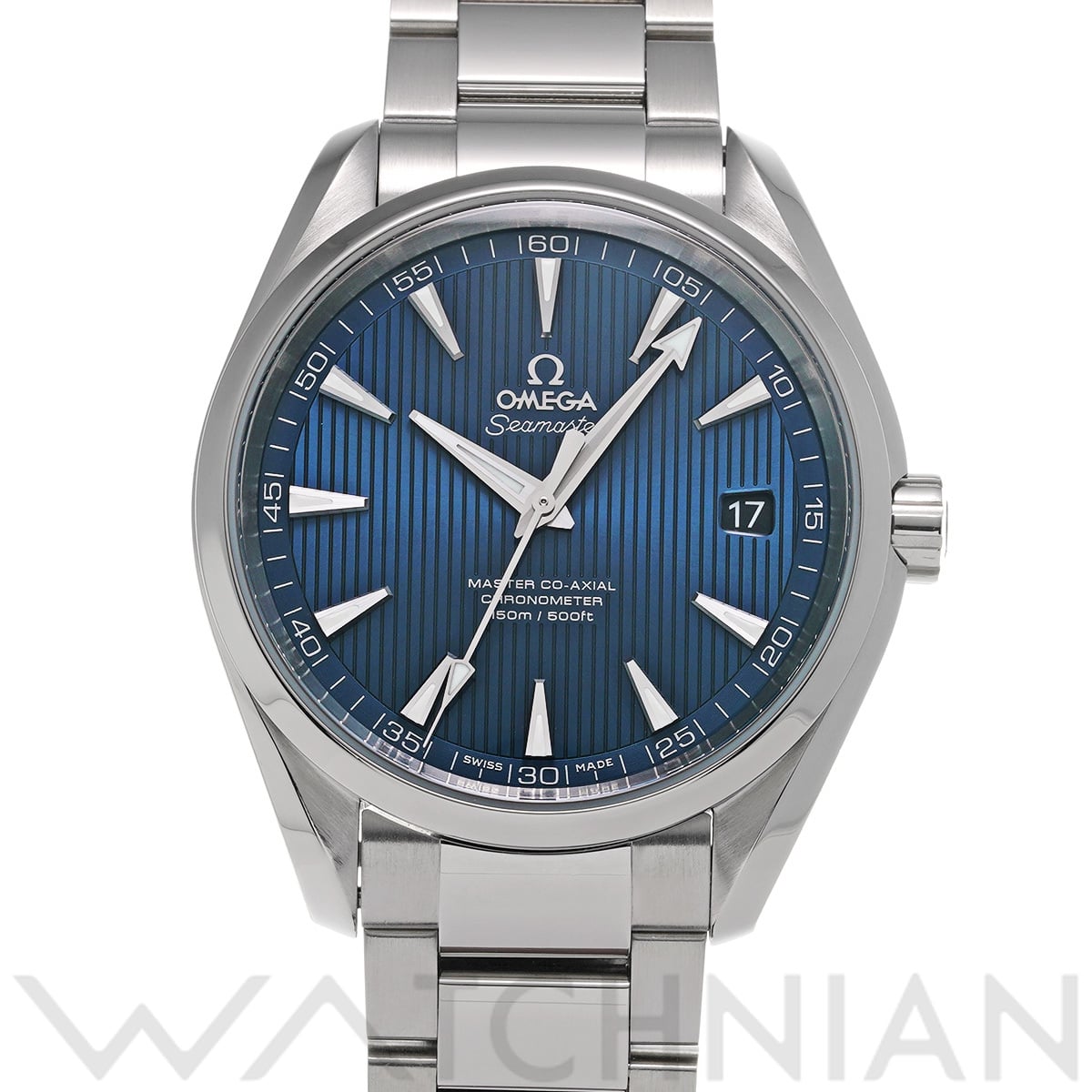 オメガ シーマスター アクアテラ マスターコーアクシャル 231.10.42.21.03.003 ブルー メンズ 時計 【中古】【wristwatch】