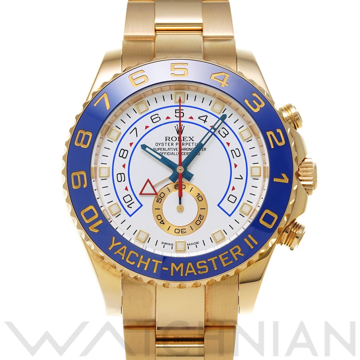 ロレックス ヨットマスターII 116688 ホワイト メンズ 時計 【中古】【wristwatch】