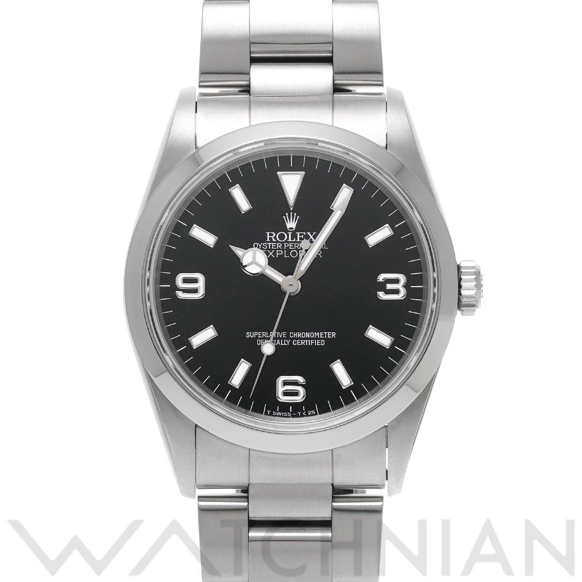 ロレックス エクスプローラー 14270 ブラック メンズ 時計 【中古】【wristwatch】