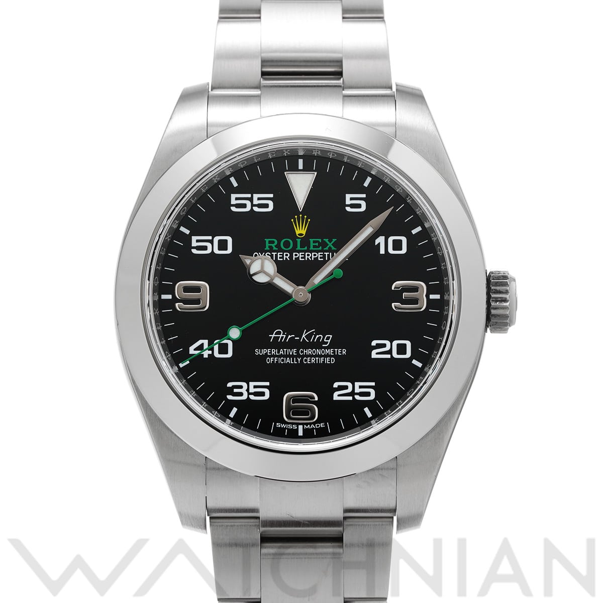 ロレックス エアキング 116900 ブラック メンズ 時計 【中古】【wristwatch】