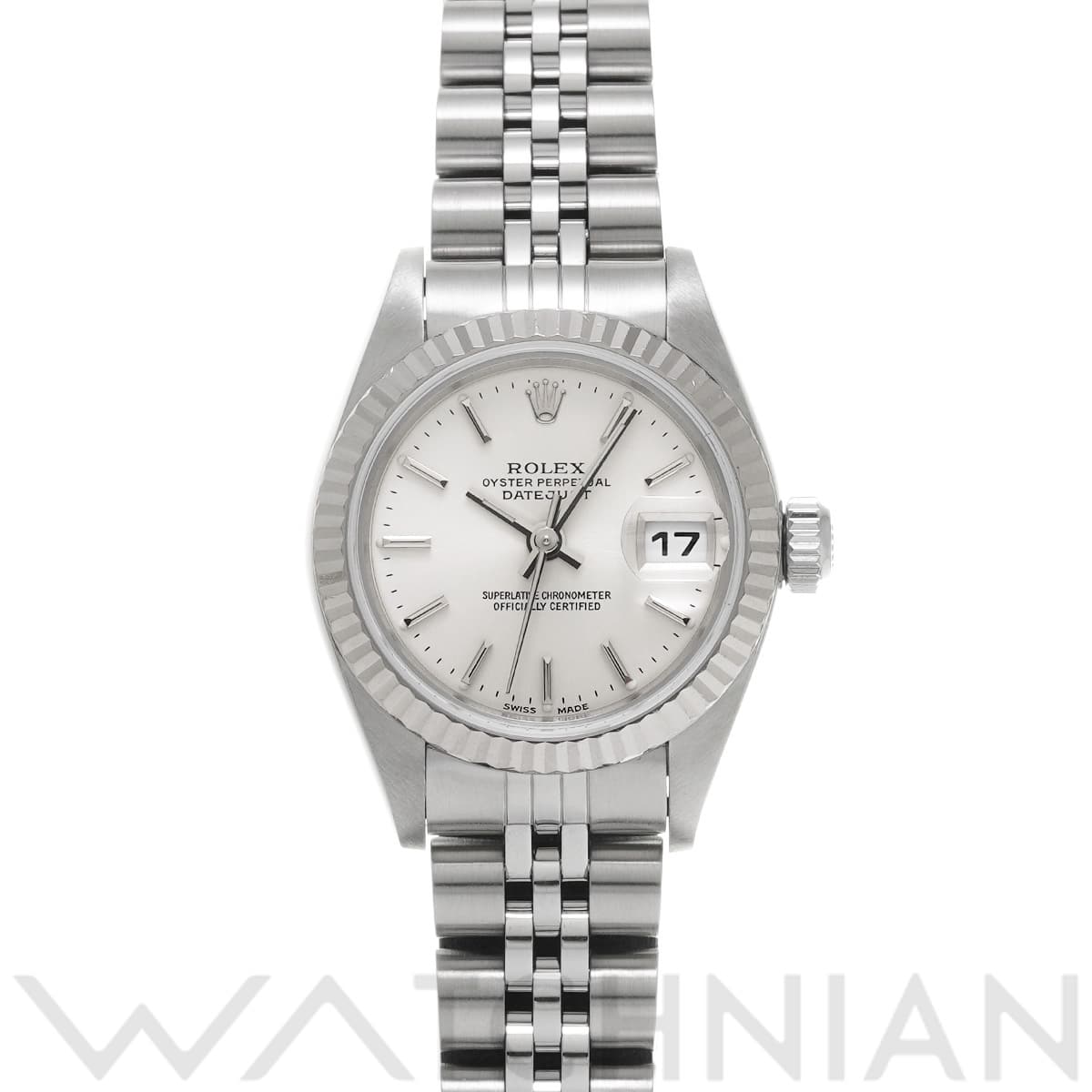 ロレックス デイトジャスト 26 79174 シルバー レディース 時計 【中古】【wristwatch】