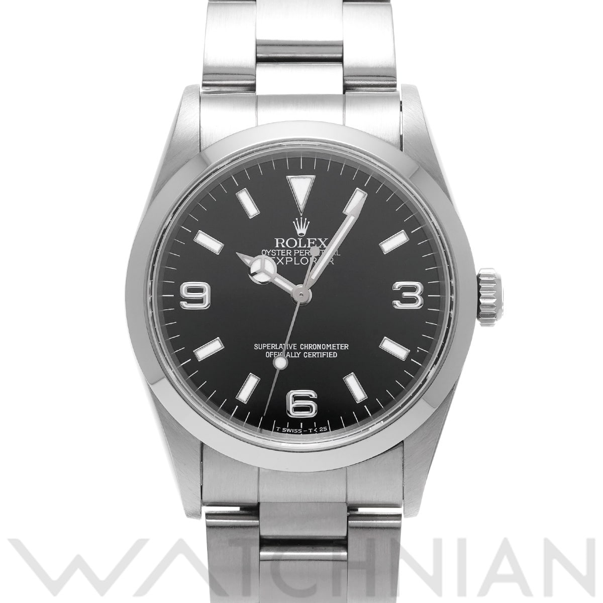 ロレックス エクスプローラー 14270 ブラック メンズ 時計 【中古】【wristwatch】