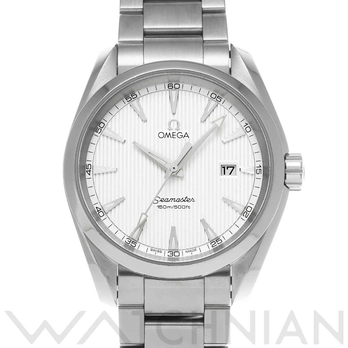 オメガ シーマスター アクアテラ クォーツ 231.10.39.61.02.001 シルバー メンズ 時計 【中古】【wristwatch】