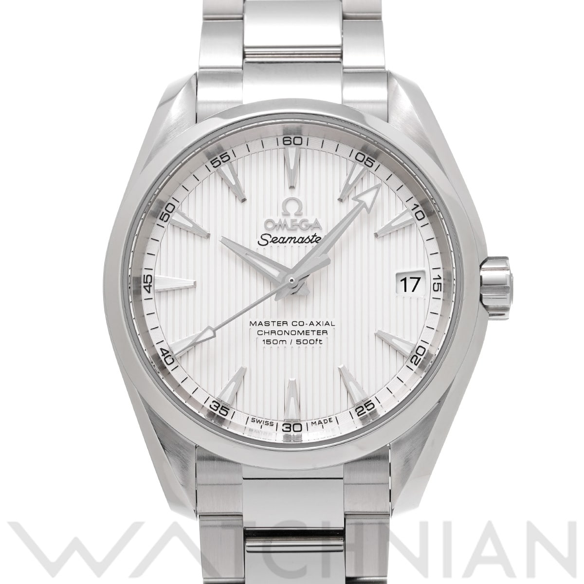 オメガ シーマスター アクアテラ マスターコーアクシャル 231.10.39.21.02.002 シルバー メンズ 時計 【中古】【wristwatch】