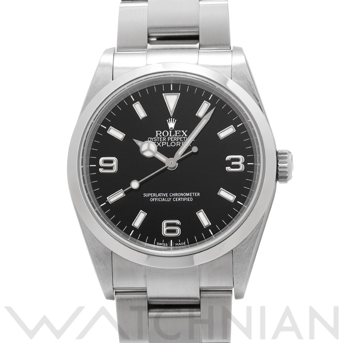 ロレックス エクスプローラー 114270 ブラック メンズ 時計 【中古】【wristwatch】