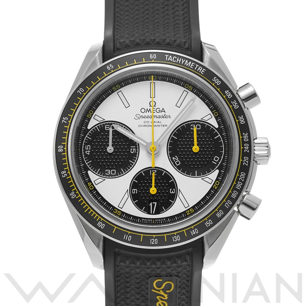 オメガ スピードマスター レーシング コーアクシャル 326.32.40.50.04.001 ホワイト/ブラック メンズ 時計 【中古】【wristwatch】