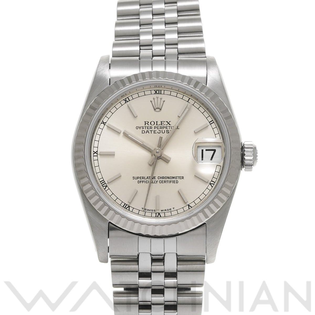 ロレックス デイトジャスト 68274 シルバー ユニセックス 時計 【中古】【wristwatch】