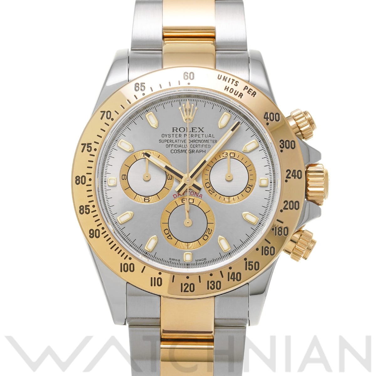 ロレックス コスモグラフ デイトナ 116523 グレー メンズ 時計 【中古】【wristwatch】