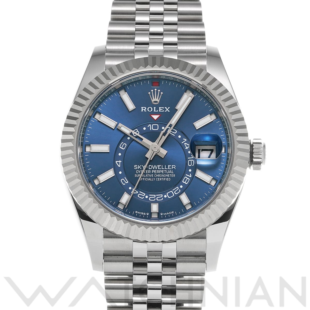 ロレックス スカイドゥエラー 336934 ブライトブルー メンズ 時計 【中古】【wristwatch】