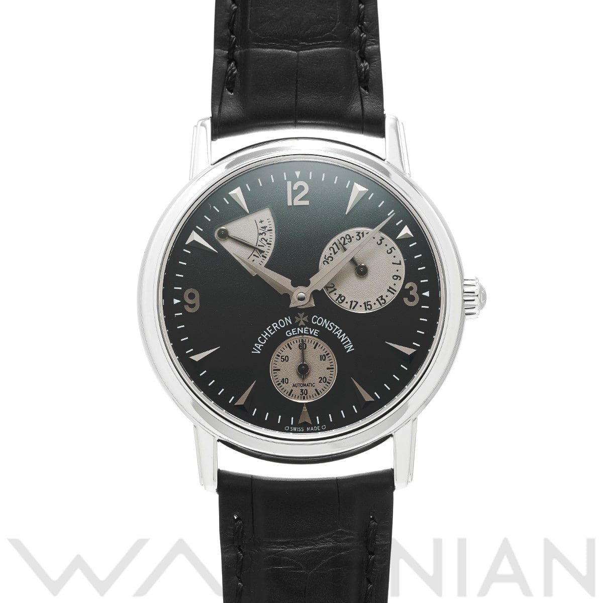 ヴァシュロン コンスタンタン パトリモニー 47200/000G ブラック メンズ 時計 【中古】【wristwatch】