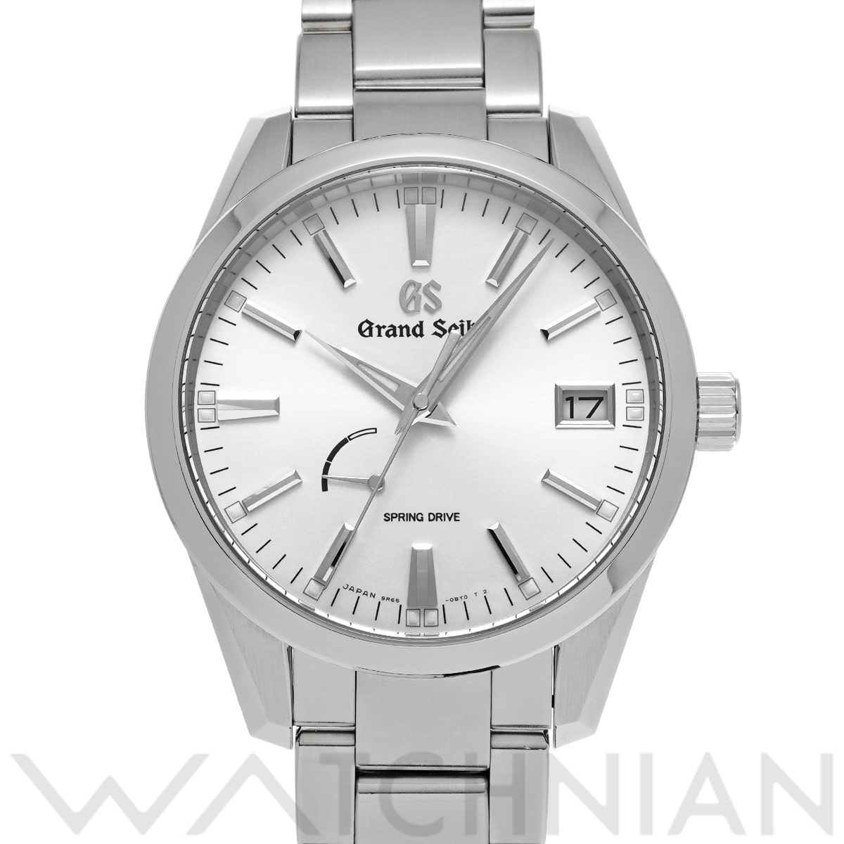 グランドセイコー ヘリテージコレクション スプリングドライブ SBGA299 シルバー メンズ 時計 【中古】【wristwatch】