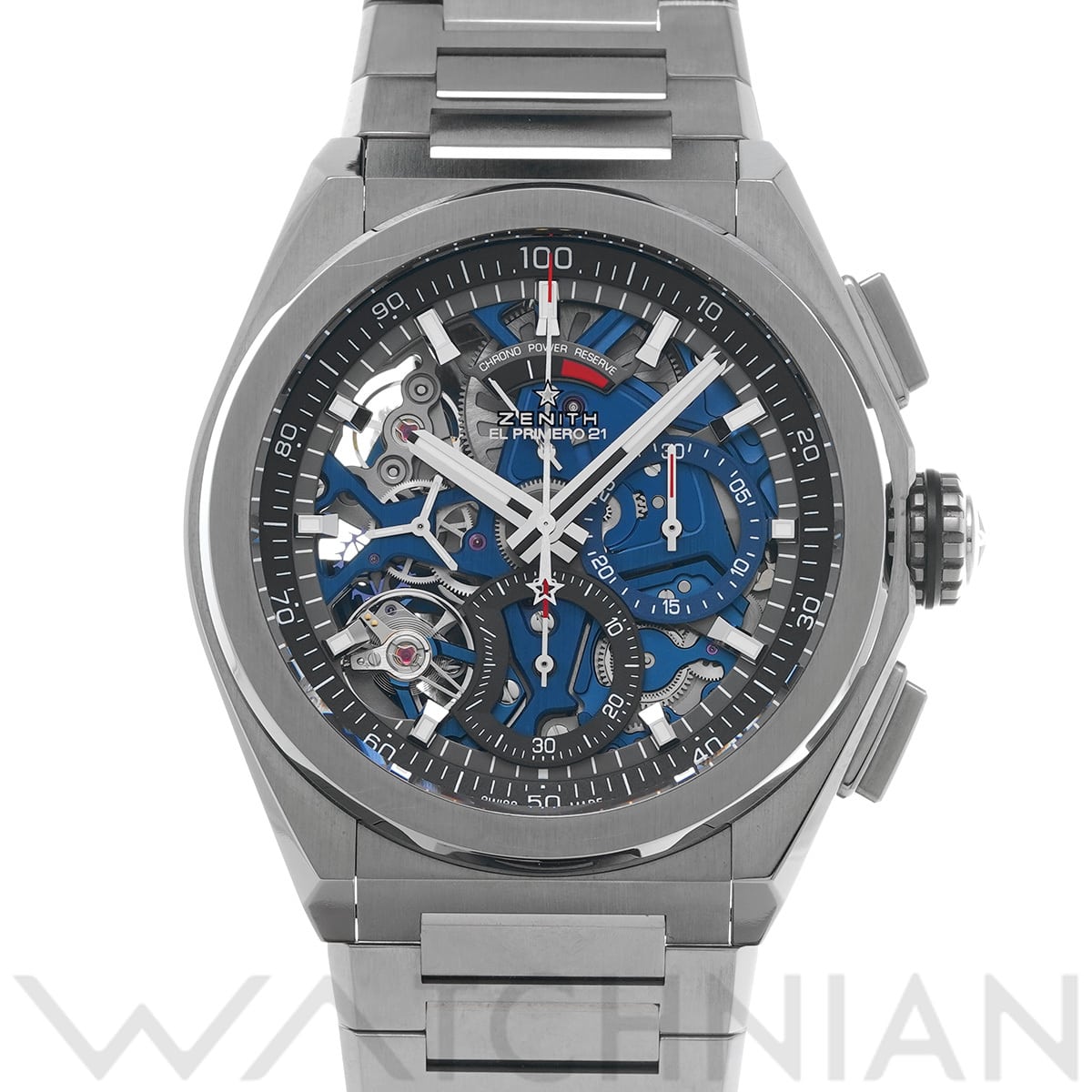 ゼニス デファイ エル・プリメロ 21 95.9002.9004/78.M9000 スケルトン メンズ 時計 【中古】【wristwatch】