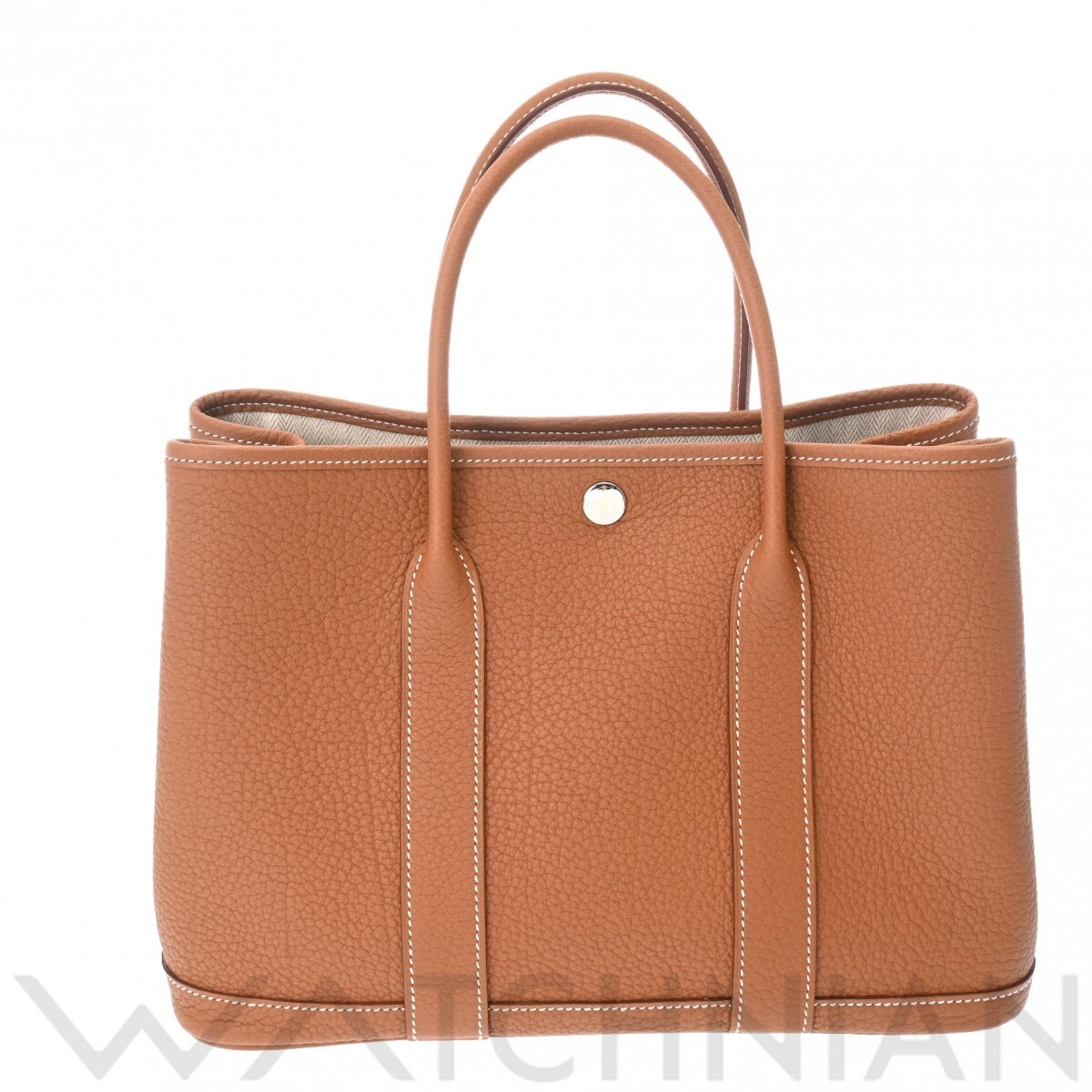 エルメス ガーデンパーティ TPM  ゴールド/パラジウム金具 ネゴンダ レディース バッグ 【未使用】【bag】