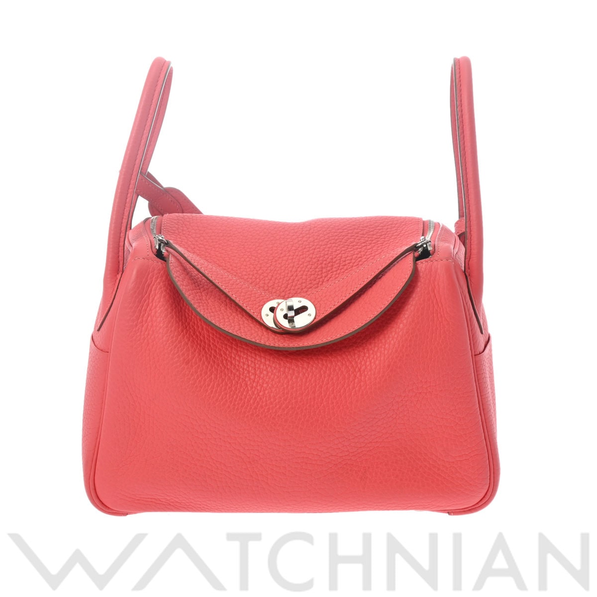 エルメス リンディ 26 ローズジャイプール/パラジウム金具 トリヨンクレマンス レディース バッグ 【中古】【bag】