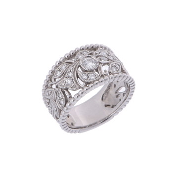 クイーン デザイン リング シルバー Pt950プラチナ レディース ジュエリー 【中古】【jewelry】