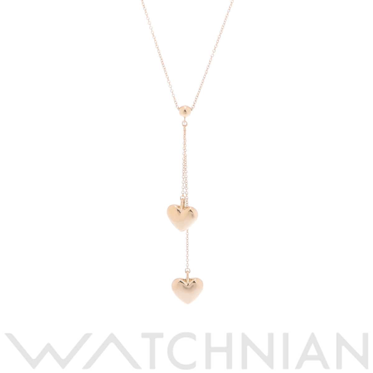 ティファニー ハート ネックレス ゴールド K18イエローゴールド YG レディース ジュエリー 【中古】【jewelry】
