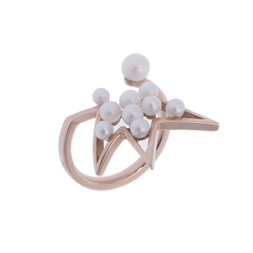 タサキ アブストラクトスター リング ゴールド K18ピンクゴールド PG レディース ジュエリー 【中古】【jewelry】