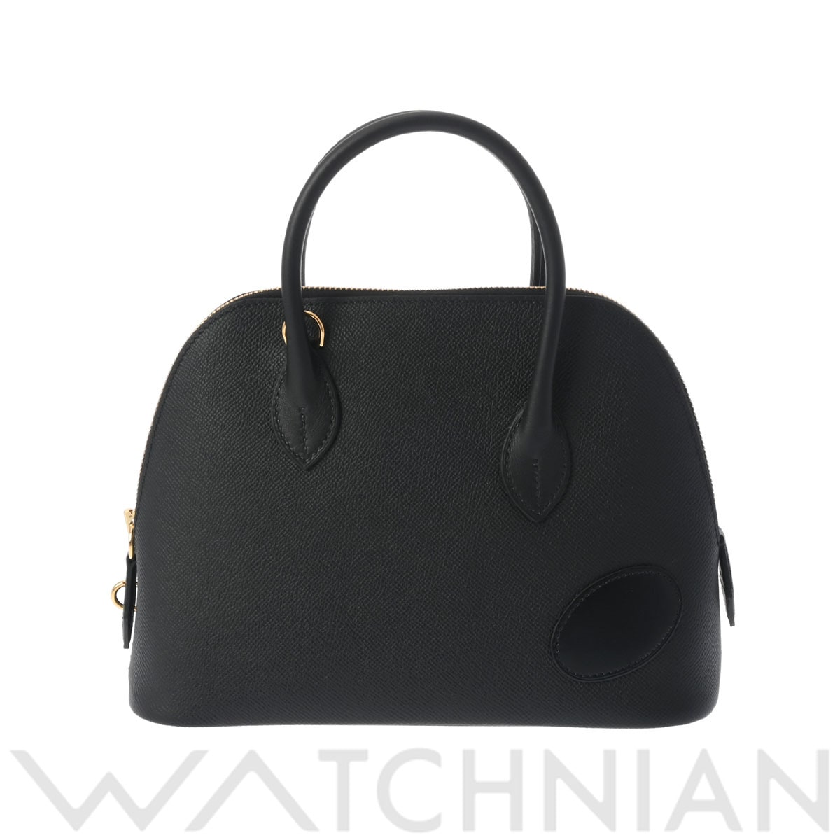 エルメス ボリード 1923 25 無秩序 2WAY ブラック/ゴールド金具 ヴォーエプソン/ヴォースイフト/ヴァッシュハンター レディース バッグ 【中古】【bag】