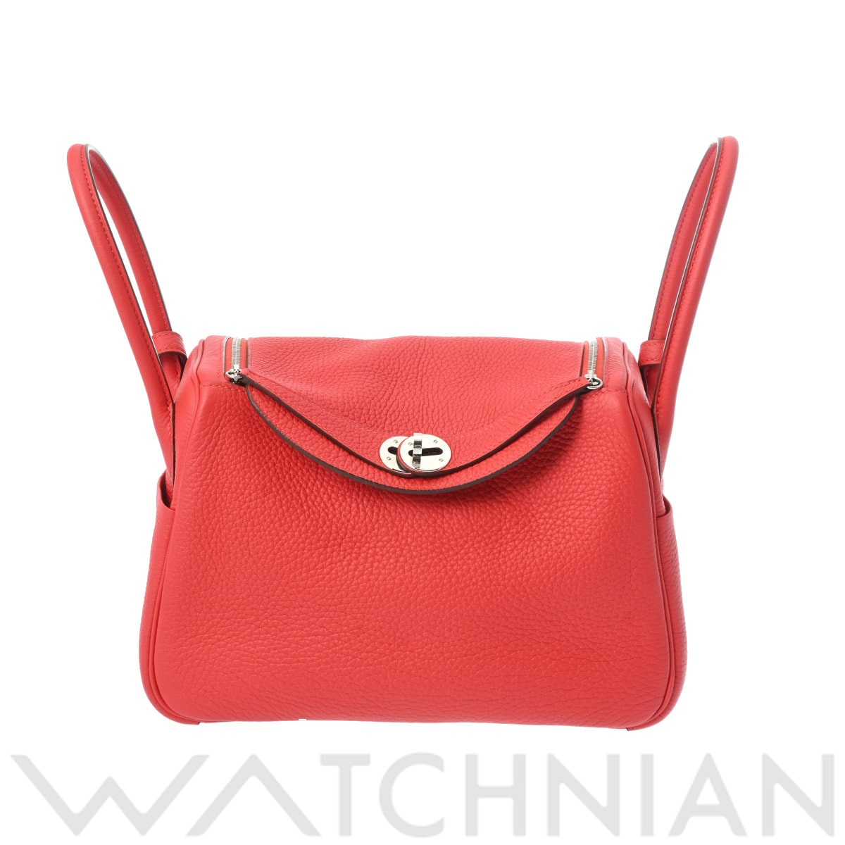 エルメス リンディ 26 ローズテキサス/パラジウム金具 トリヨンクレマンス レディース バッグ 【中古】【bag】