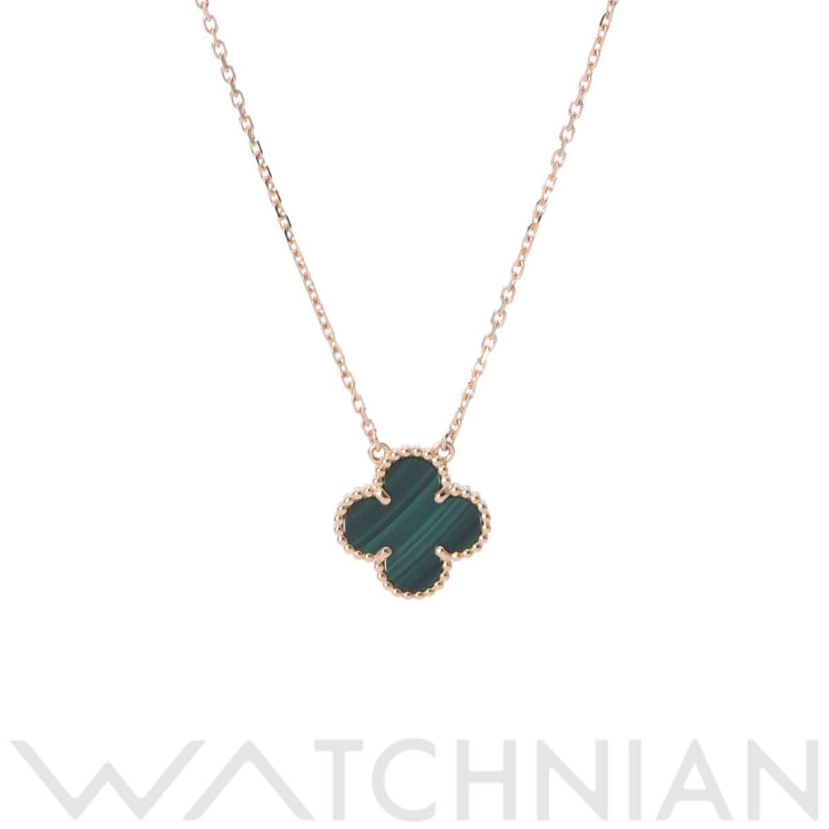 ヴァン クリーフ&アーペル ヴィンテージアルハンブラ ネックレス ゴールド VCARO9VA00 K18イエローゴールド YG レディース ジュエリー 【中古】【jewelry】