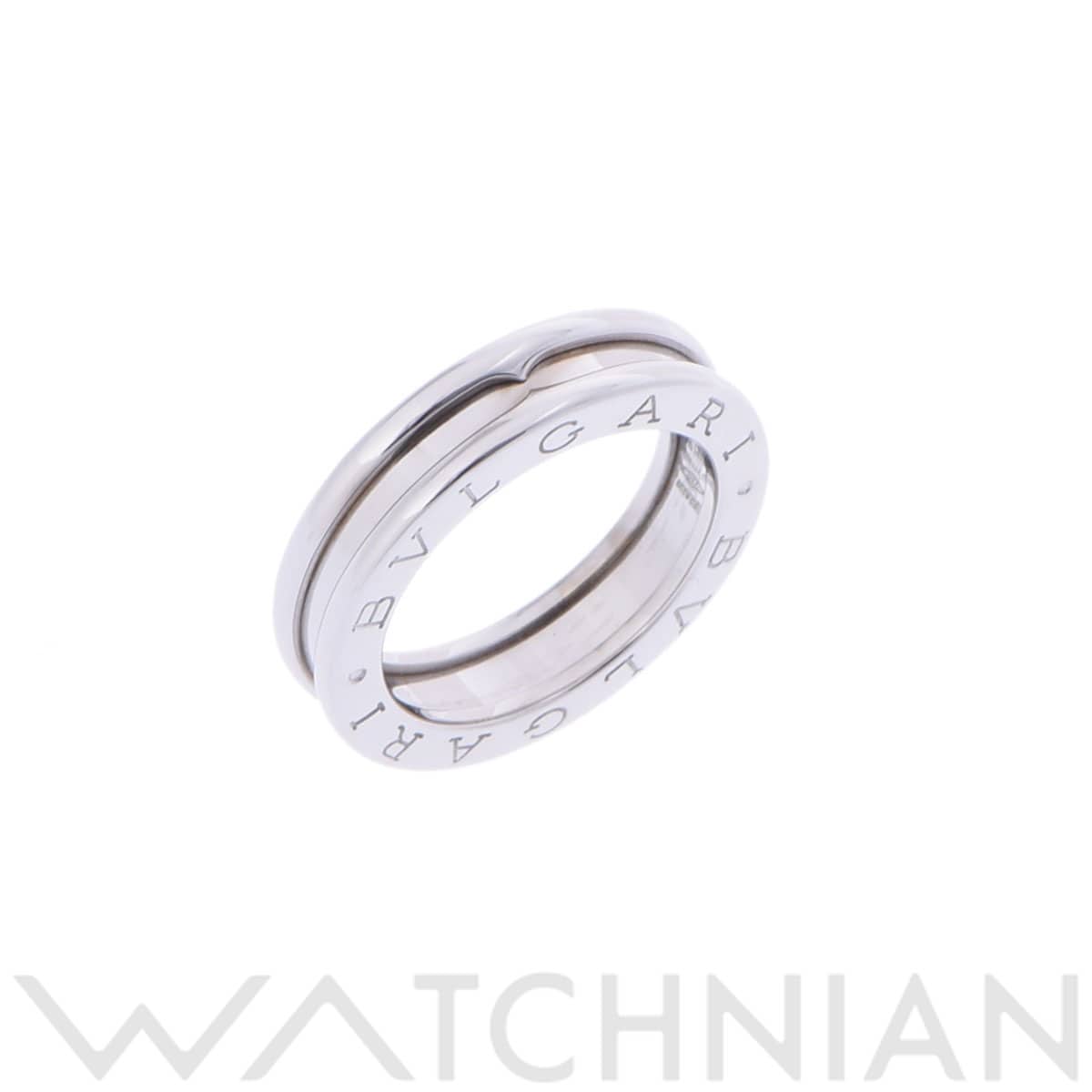 ブルガリ B.ZERO1 リング #49 シルバー K18ホワイトゴールド WG レディース ジュエリー 【中古】【jewelry】