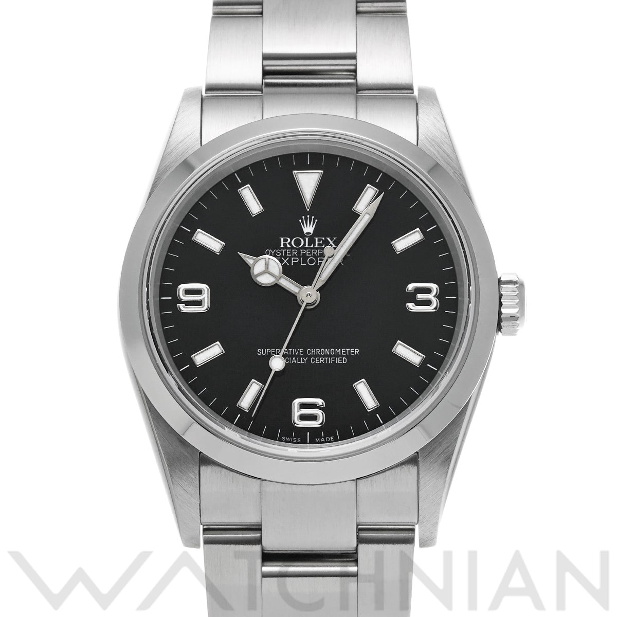 ロレックス エクスプローラー 114270 ブラック メンズ 時計 【中古】【wristwatch】