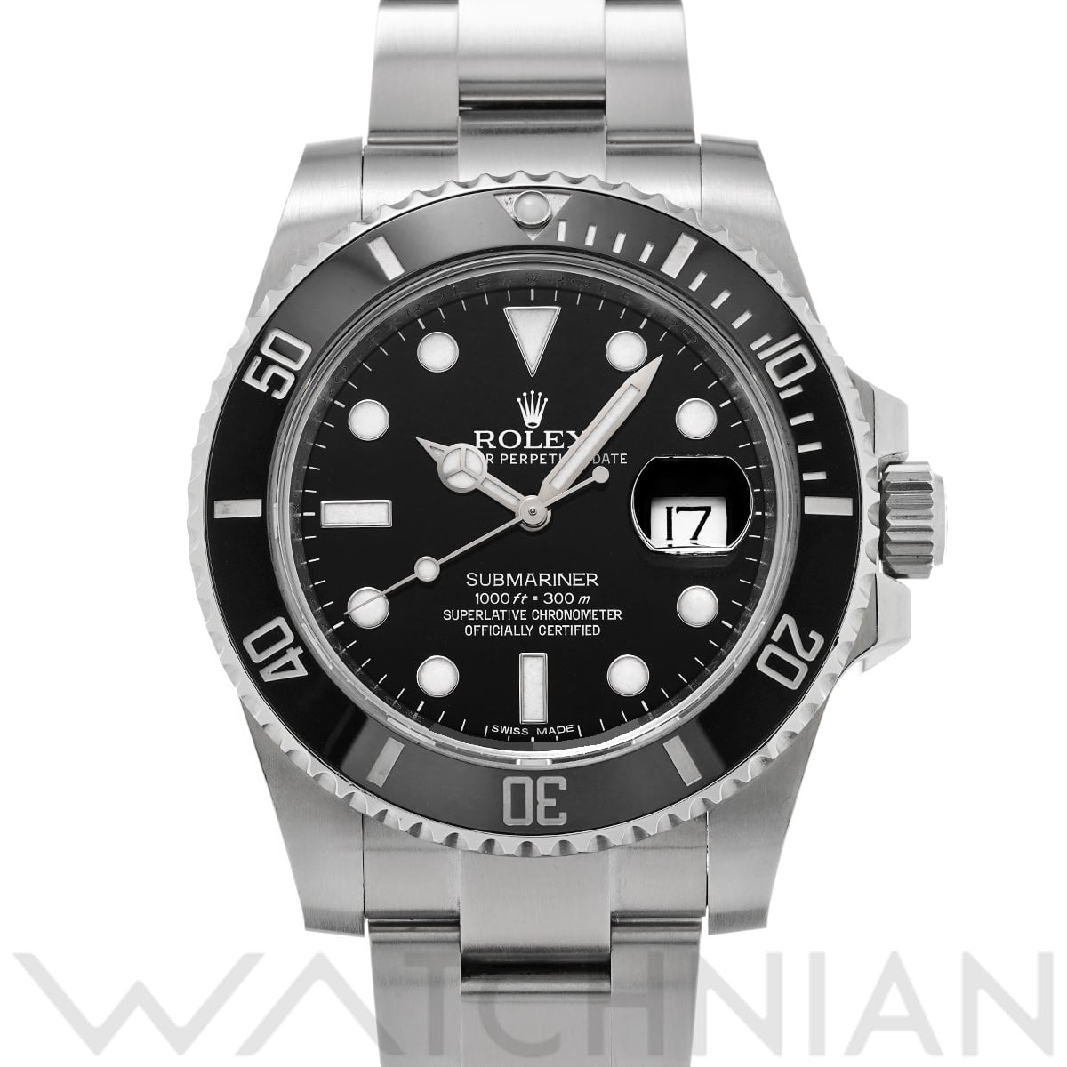 ロレックス サブマリーナ デイト 116610LN ブラック メンズ 時計 【中古】【wristwatch】