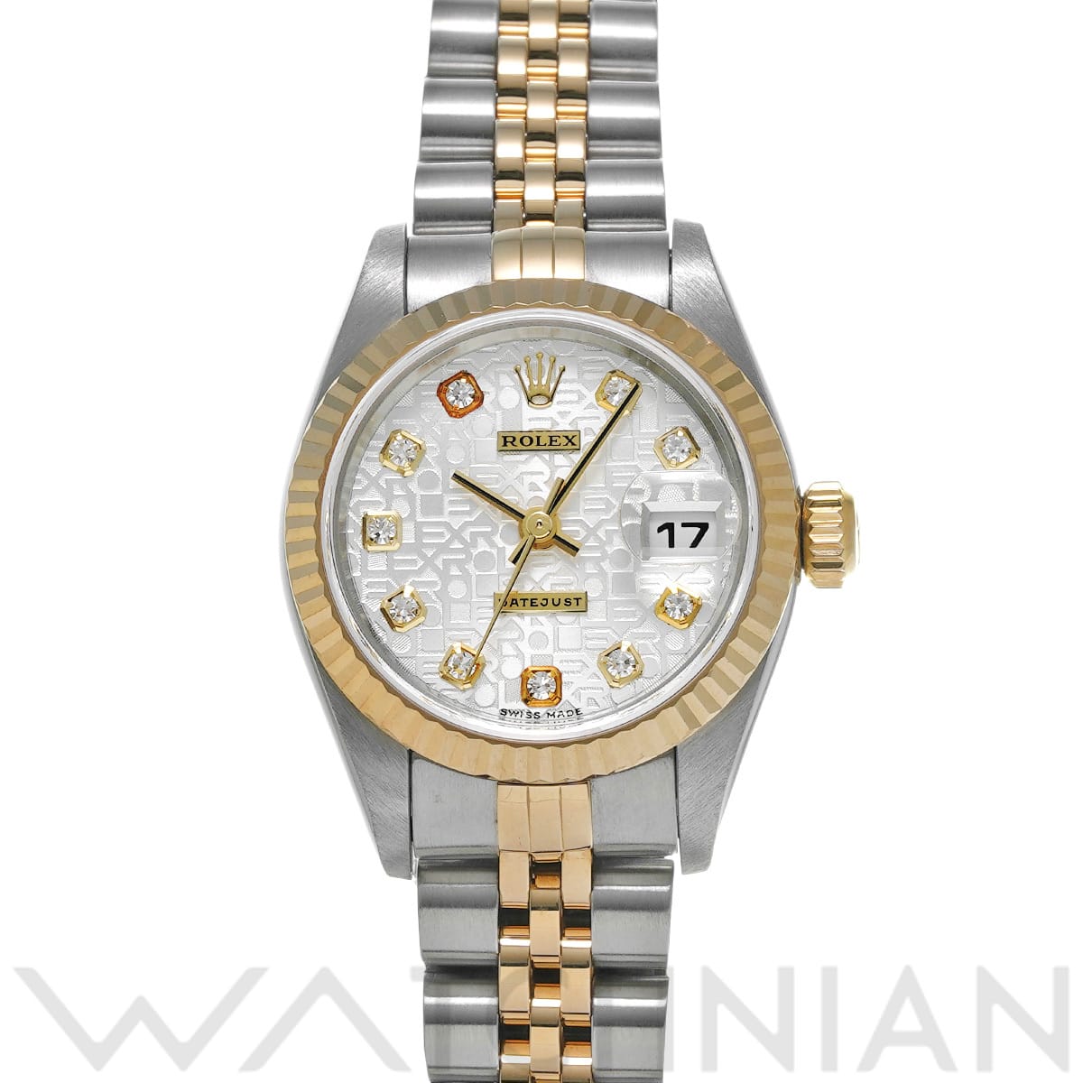 ロレックス デイトジャスト 79173G シルバーコンピュータ/ダイヤモンド レディース 時計 【中古】【wristwatch】