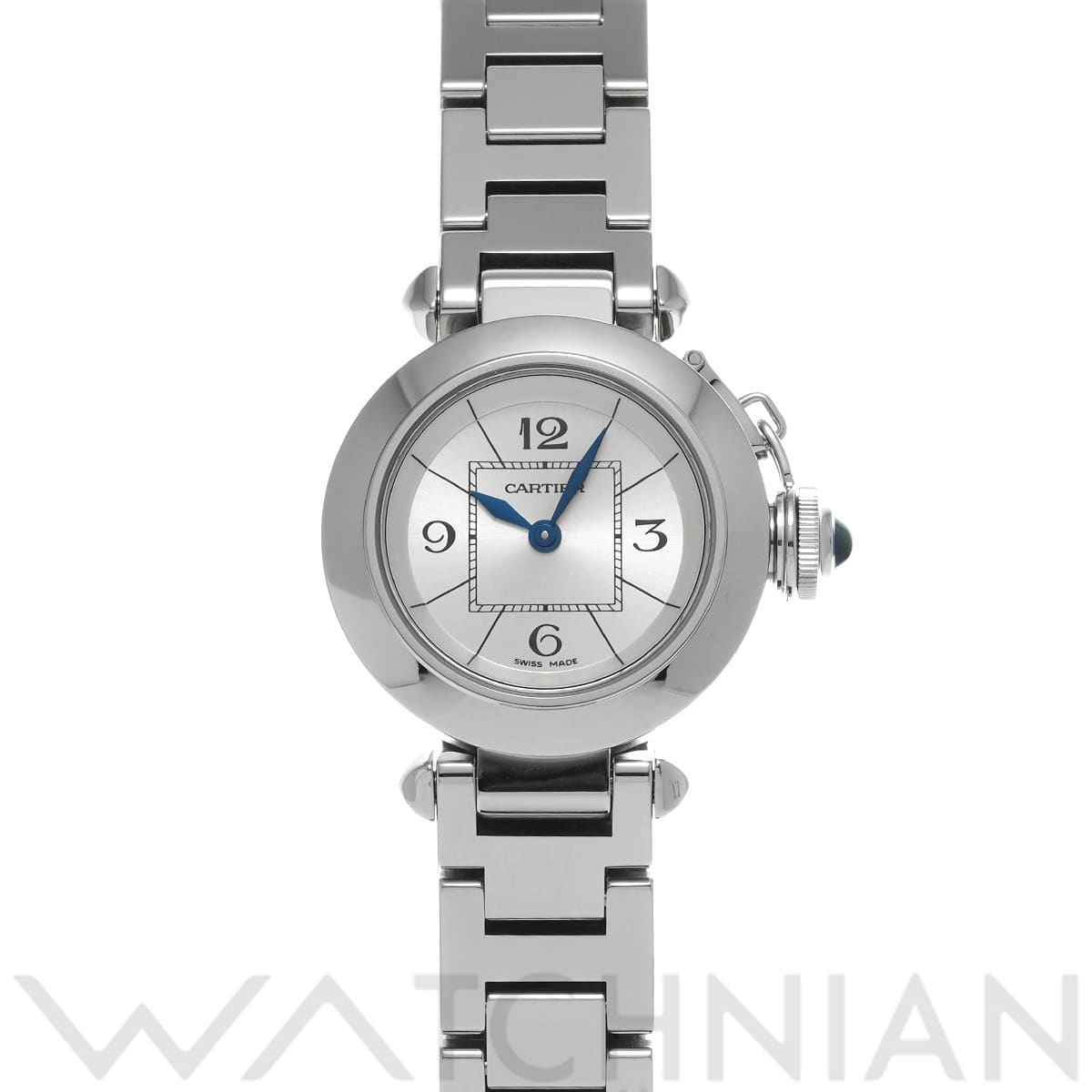 カルティエ ミスパシャ W3140007 シルバー レディース 時計 【中古】【wristwatch】