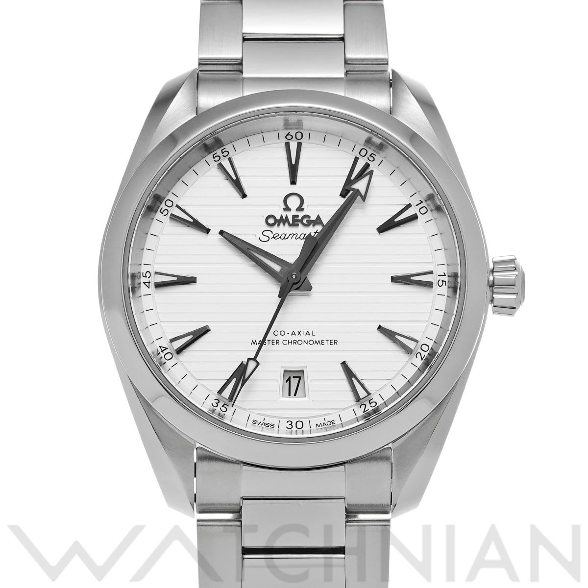 オメガ シーマスター アクアテラ コーアクシャル マスタークロノメーター 220.10.38.20.02.001 シルバー メンズ 時計 【中古】【wristwatch】