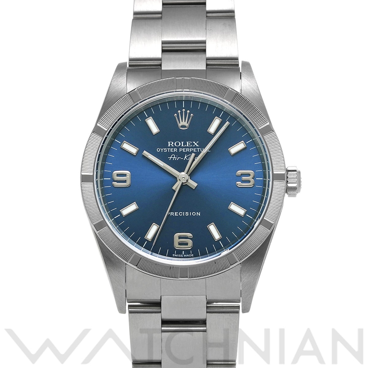 ロレックス エアキング 14010M ブルー メンズ 時計 【中古】【wristwatch】