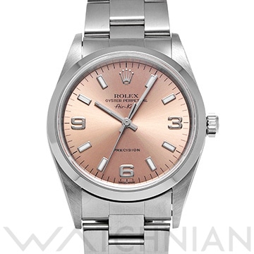 ロレックス エアキング 14000M ピンク メンズ 時計 【中古】【wristwatch】