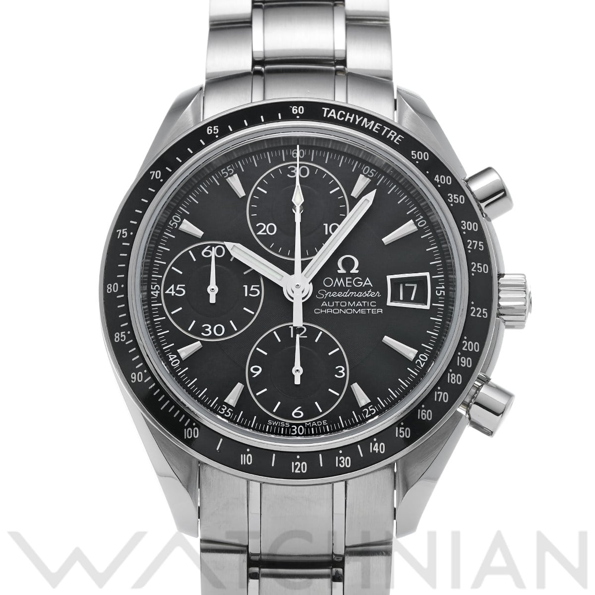 オメガ スピードマスター デイト 3210.50 ブラック メンズ 時計 【中古】【wristwatch】
