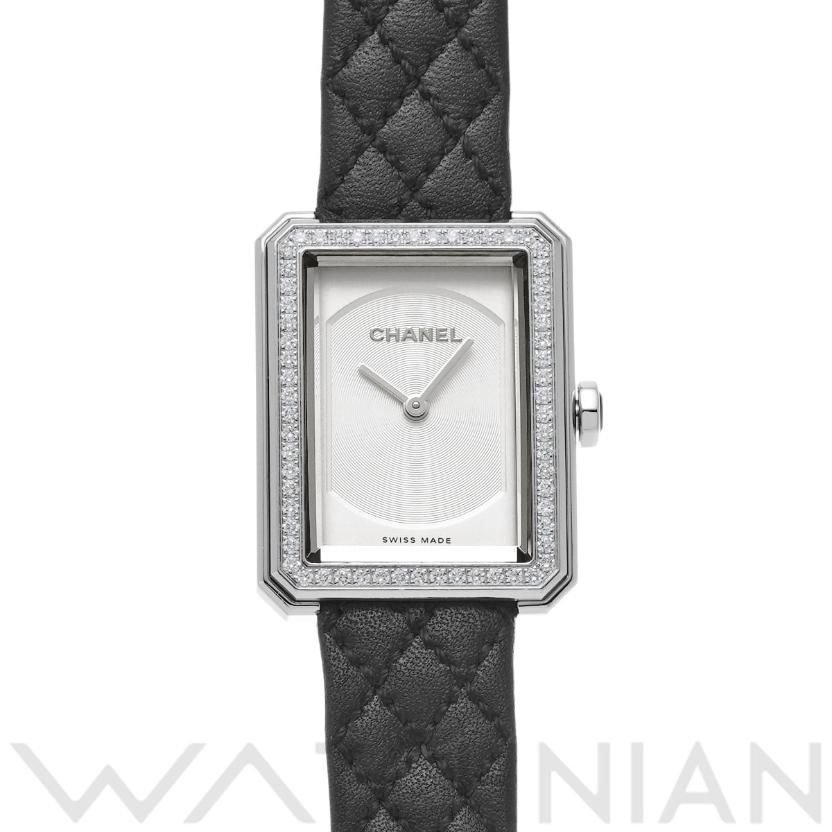 シャネル ボーイフレンド H6955 オパールホワイト レディース 時計 【中古】【wristwatch】