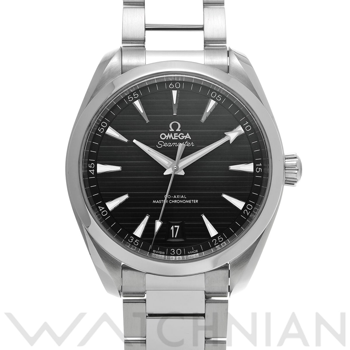オメガ シーマスター アクアテラ コーアクシャル マスタークロノメーター 220.10.41.21.01.001 ブラック メンズ 時計 【中古】【wristwatch】