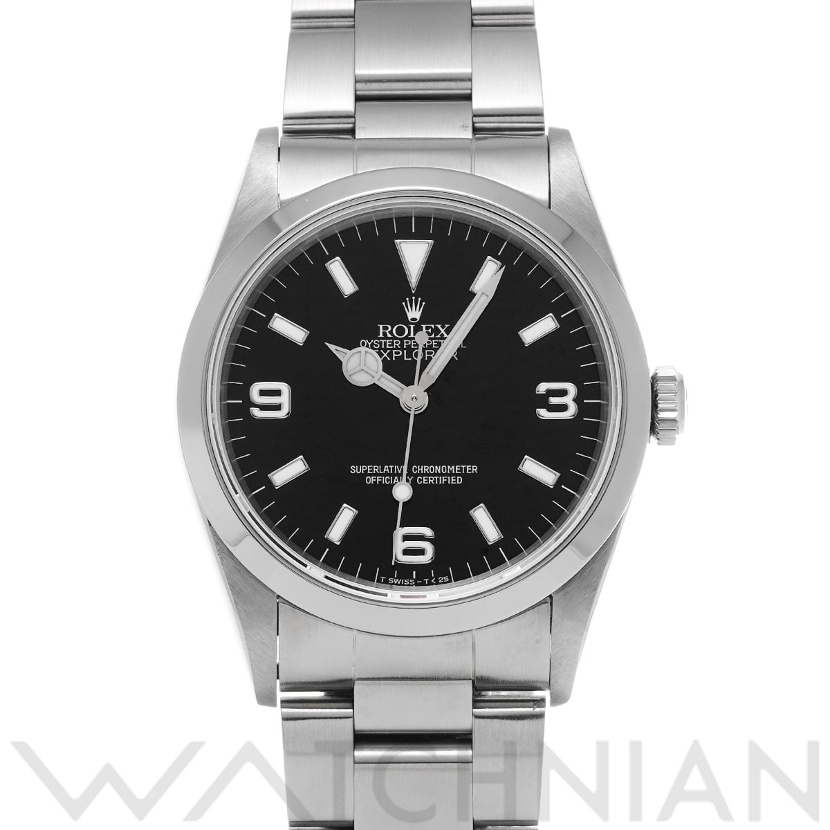 ロレックス エクスプローラー 14270 ブラック メンズ 時計 【中古】【wristwatch】